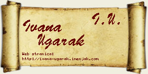Ivana Ugarak vizit kartica